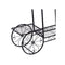 Plant Stand Outdoor Indoor Metal Flower Pots Rack Shelf Corner Planter