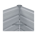 Garden Planter Galvanized Steel 100X40X45 Cm