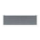 Garden Planter Galvanized Steel 160X40X45 Cm