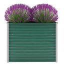 Garden Planter Galvanized Steel 100X40X77 Cm