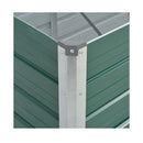 Garden Planter Galvanized Steel 240X80X45 Cm