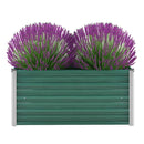 Garden Planter Galvanized Steel 100X40X45 Cm