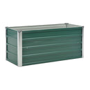 Garden Planter Galvanized Steel 100X40X45 Cm