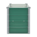 Garden Planter Galvanized Steel 100X40X45 Cm