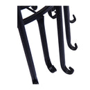 4X Outdoor Indoor Plant Stand Metal Black Flower Pot Garden Decor Rack Round