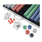 Poker Set With 1000 Chips Plastic And Aluminium