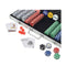 Poker Set With 500 Chips Aluminium