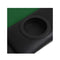9 Player Folding Poker Table 3 Fold Oval Green