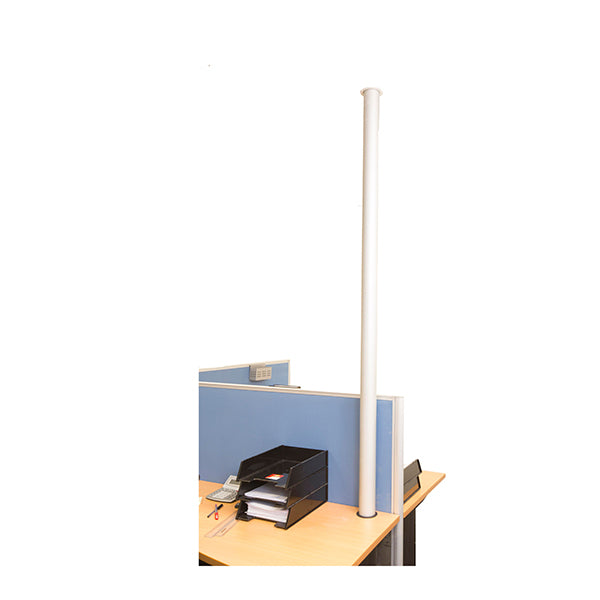210Cm X 80Mm Dia Workstation To Ceiling Power Pole Kit