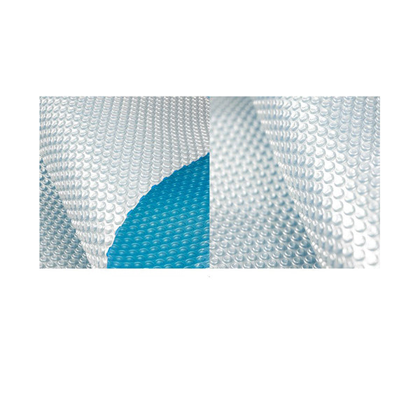 400 Micron Swimming Pool Roller Cover Combo Silver Blue