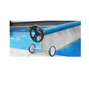 400 Micron Swimming Pool Roller Cover Combo Silver Blue