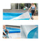 400 Micron Swimming Pool Roller Cover Combo Silver Blue