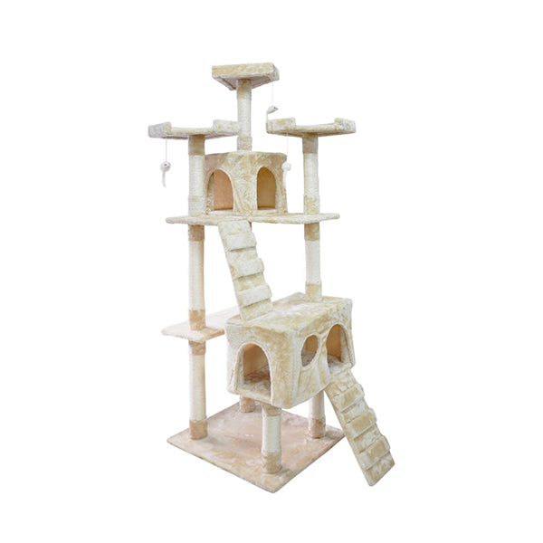 Pawz Cat Scratching Post Tree House Condo Furniture Scratcher Tower