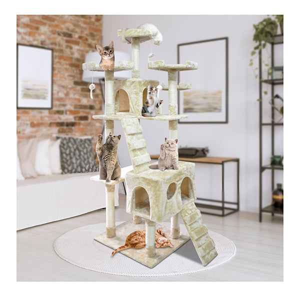 Pawz Cat Scratching Post Tree House Condo Furniture Scratcher Tower
