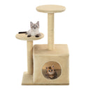 Cat Tree With Sisal Scratching Posts 60 Cm