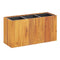 Garden Planter With 3 Pots Solid Acacia Wood