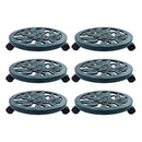 Plant Trolleys 6 Pcs 38 Cm Plastic