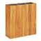 Garden Planter With 3 Pots Solid Acacia Wood