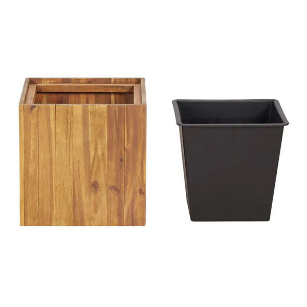 Garden Planter Pot Solid Acacia Wood