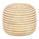 Handmade Pouffe 45X30 Cm Jute
