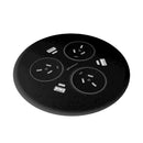 Stylish Power Pod Black 3 Gpo And 3 Usb 1500Mm 3 Pin Lead