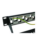 1Ru 24 Port Ftp Patch Panel Unloaded