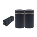 Garden Privacy Screens 4 Pcs Pvc 35 M X 19 Cm Matte Dark Grey