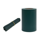 Garden Privacy Screen Pvc 35 M X 19 Cm Matte Green