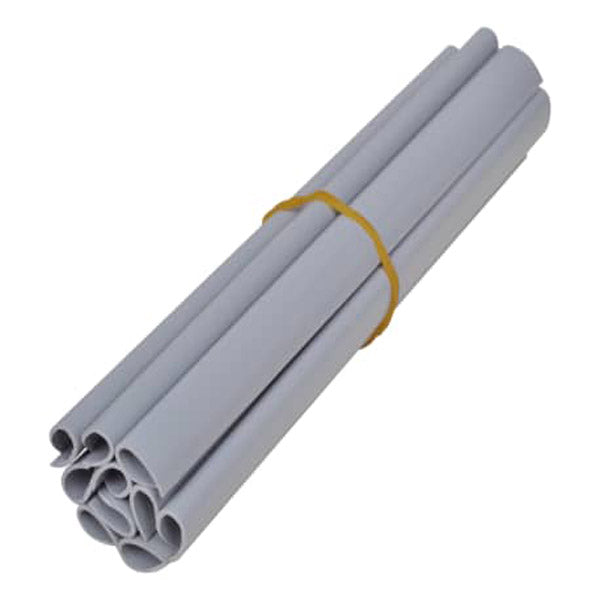 Garden Privacy Screen Pvc 35 M X 19 Cm Matte Light Grey