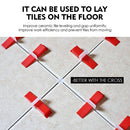 600X 2Mm Tile Leveling System Clips Levelling Spacer Tiling Tool Floor Wall