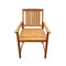Garden Chairs 2 Pcs Solid Acacia Wood Brown
