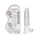 Realrock 8 Inches Realistic Dildo With Balls