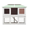 Animal Rabbit Cage Double Floor