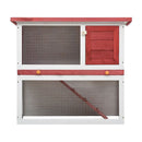 Outdoor Rabbit Hutch 1 Door Wood