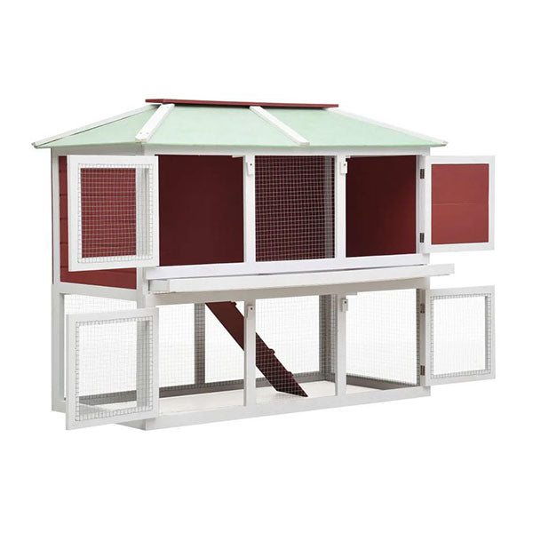 Animal Rabbit Cage Double Floor