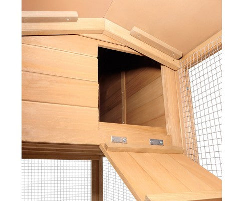 138 Cm Wide Wooden Pet Coop