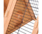 Rabbit Hutch Guinea Pig Chicken Ferret Cage Triangle