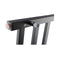 Black 912X620Mm Electric Heated Towel Rack Square 8 Bars