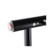 7 Bar Electric Heated Towel Rack Round Towel Rail Warmer Clothes Black