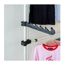 Heavy Duty Adjust Clothes Rail Storage Garment Shelf Hanging Display