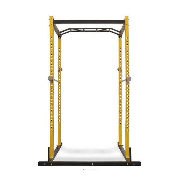 Fitness Power Rack 140X145X214 Cm Yellow And Black