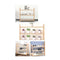 Bamboo Shoe Rack Storage Wooden Organizer Shelf Stand 5 Tiers Layers 70Cm