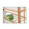 Bamboo Shoe Rack Storage Wooden Organizer Shelf Stand 5 Tiers Layers 70Cm
