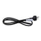 7 Bar Electric Heated Towel Rack Round Towel Rail Warmer Clothes Black