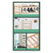 Bamboo Shoe Rack Storage Wooden Organizer Shelf Stand 5 Tiers Layers 70Cm