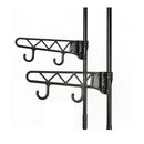 Clothes Rack Steel And Non Woven Fabric 55 X 28 X 175 Cm Black