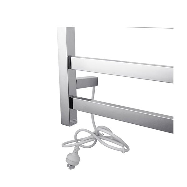 9 Bars Square Electric Heated Towel Rail Warmer Clothes 1000X600Mm