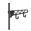 Clothes Rack Steel And Non Woven Fabric 55 X 28 X 175 Cm Black