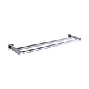 Bathroom Double Classic Chrome Towel Bar Rail