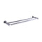 Bathroom Double Classic Chrome Towel Bar Rail